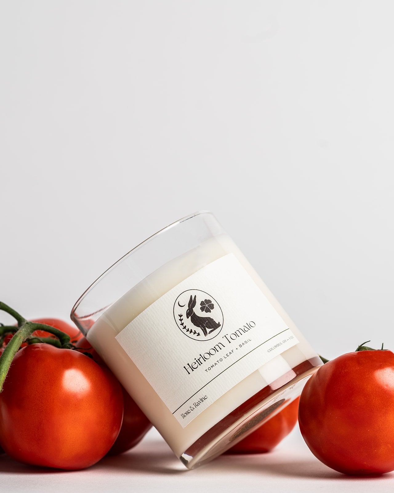 Heirloom Tomato Candle, Rose and Ravine